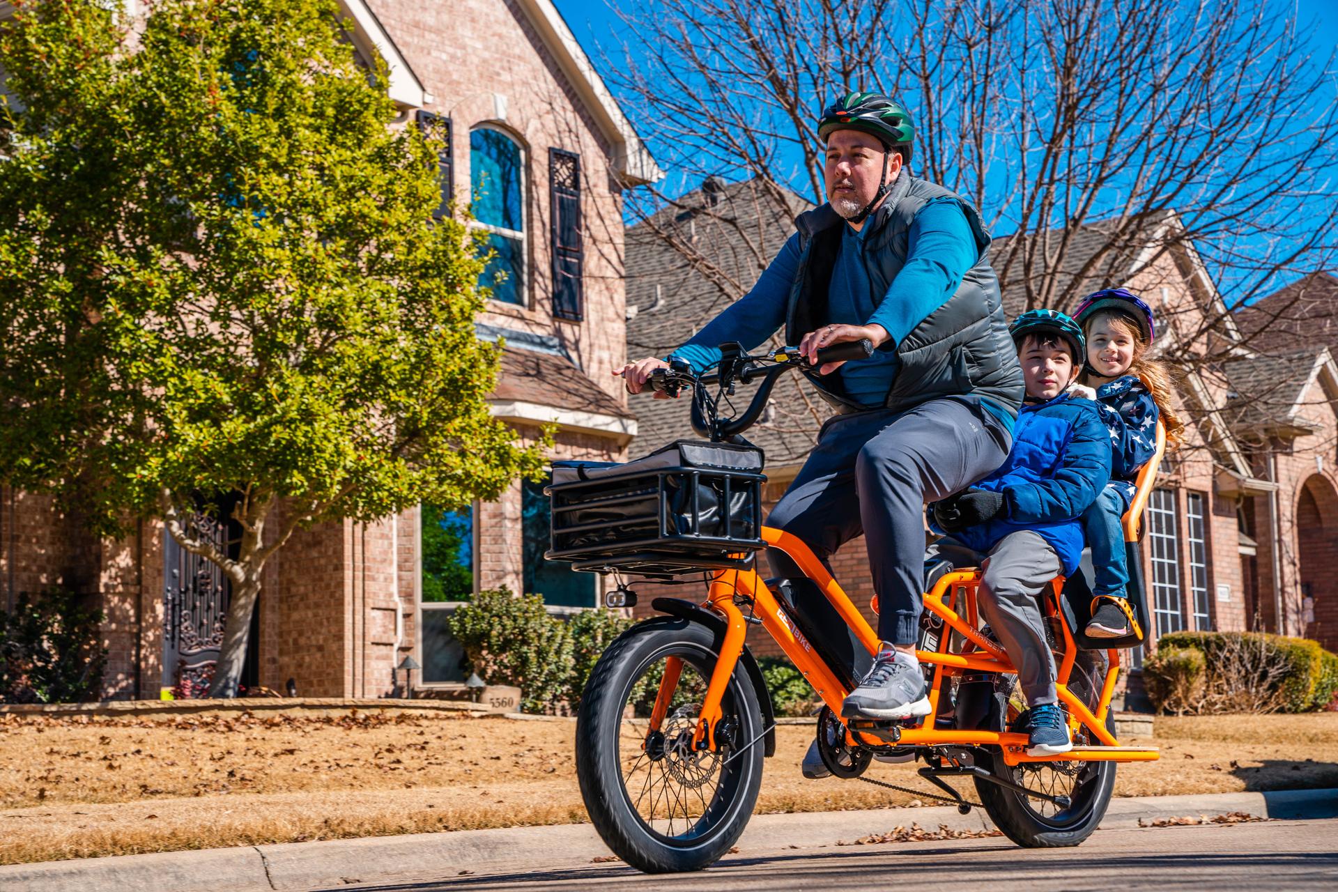 Cargo Electric Bicycle: Eco-Friendly Family Adventures