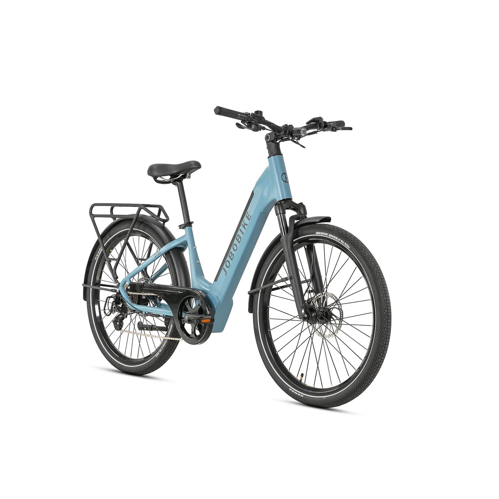 Paso a través de bicicleta eléctrica