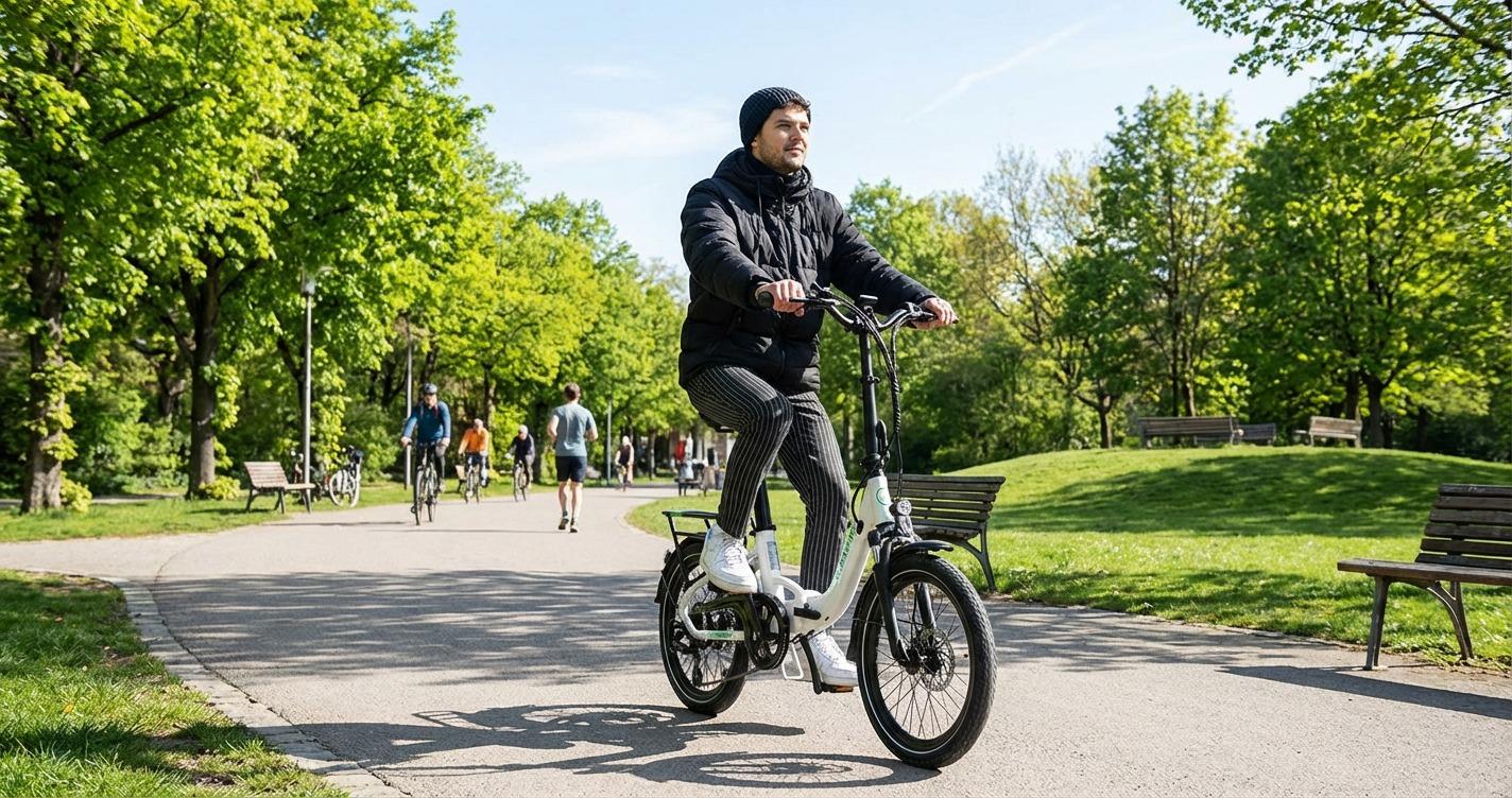 Reseña de la bicicleta eléctrica urbana plegable JOBOBIKE: ¿Es la bicicleta urbana perfecta para desplazarse?