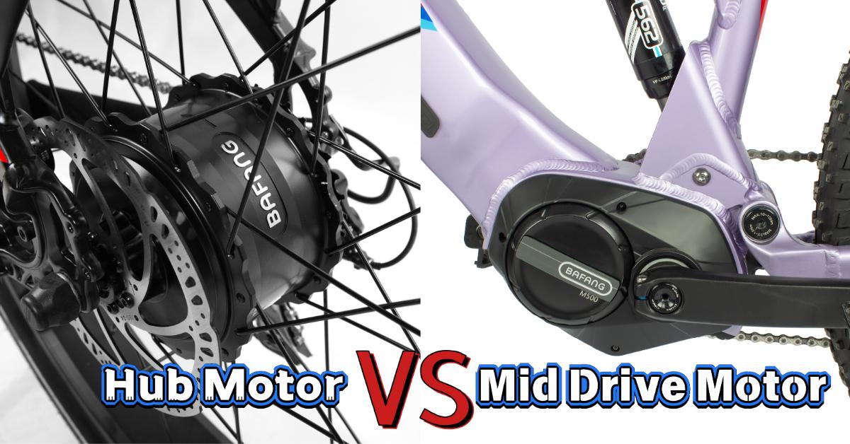 Mid-Drive vs. Hub Motor: Which E-Bike Motor Is Right for You?