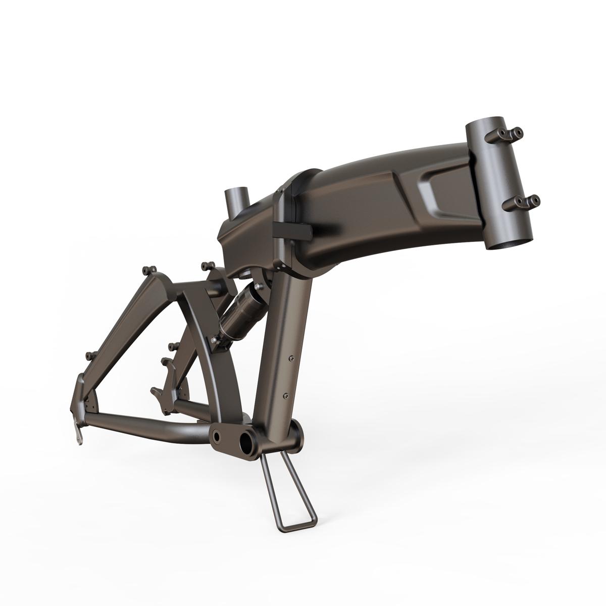 Folding Electric Bike Frame Manufacturer 