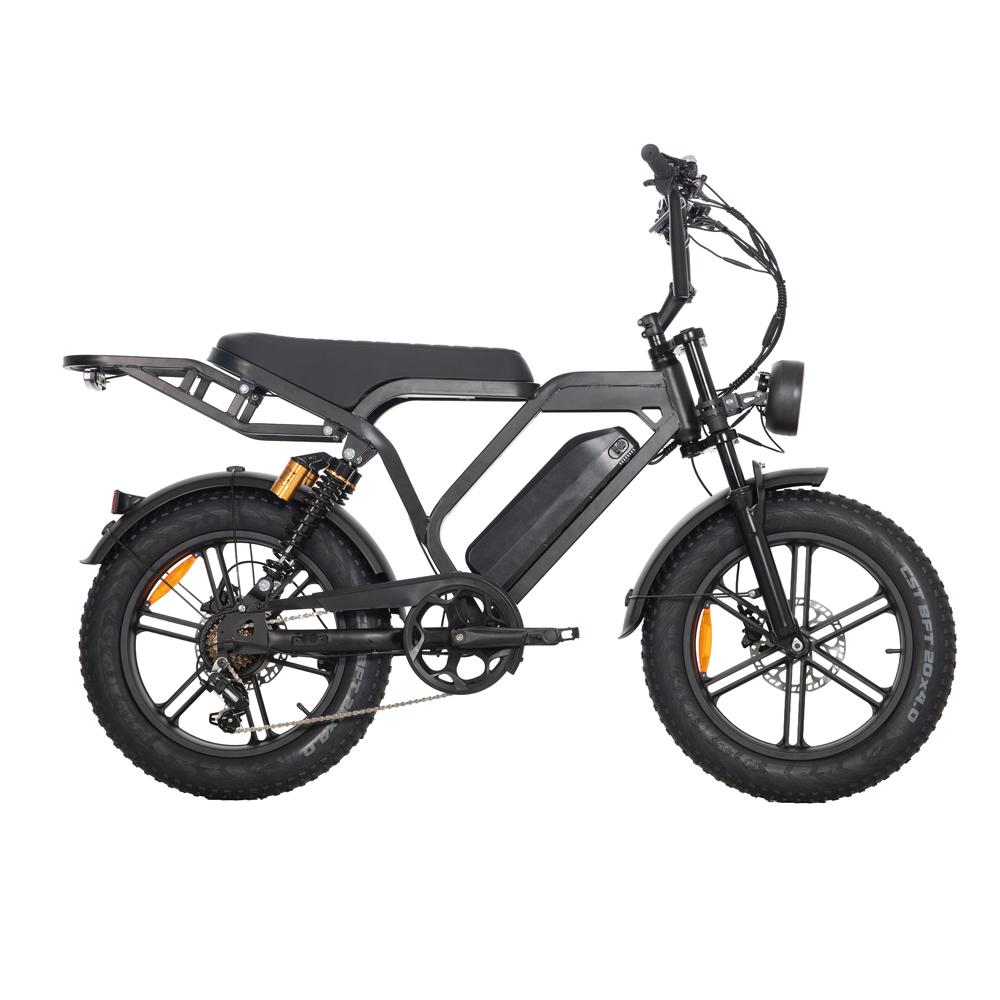 20-Inch Steel Dual Suspension E-Bike