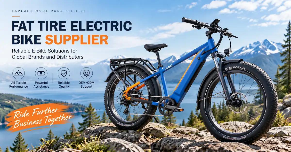 Fat Tire Electric Bike Supplier: Model Selection, Dealer Stock and Spare Parts
