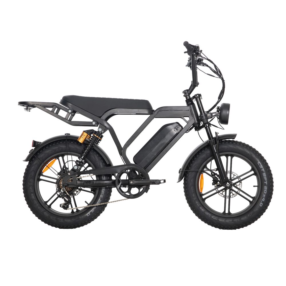 20-Inch Steel Dual Suspension E-Bike