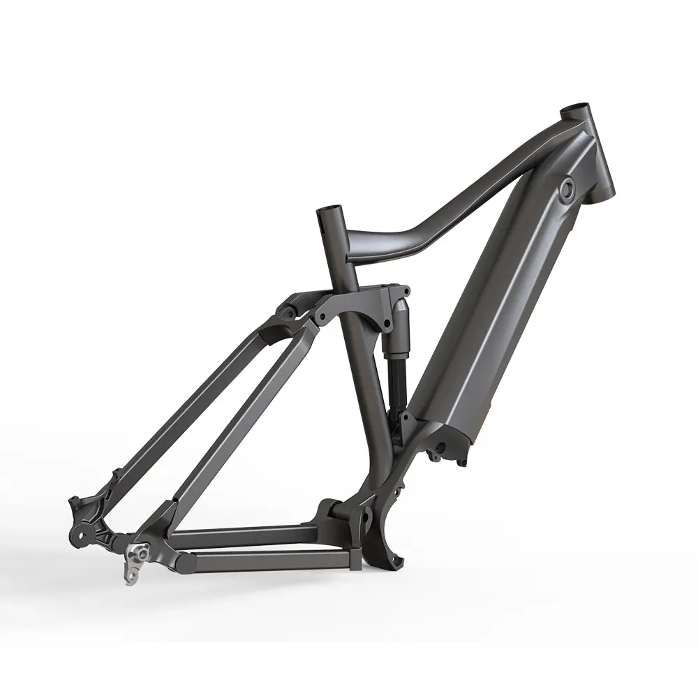 Fabricante de cuadros de bicicletas eléctricas de montaña con suspensión total Fabricante de cuadros de bicicletas eléctricas de montaña con suspensión total