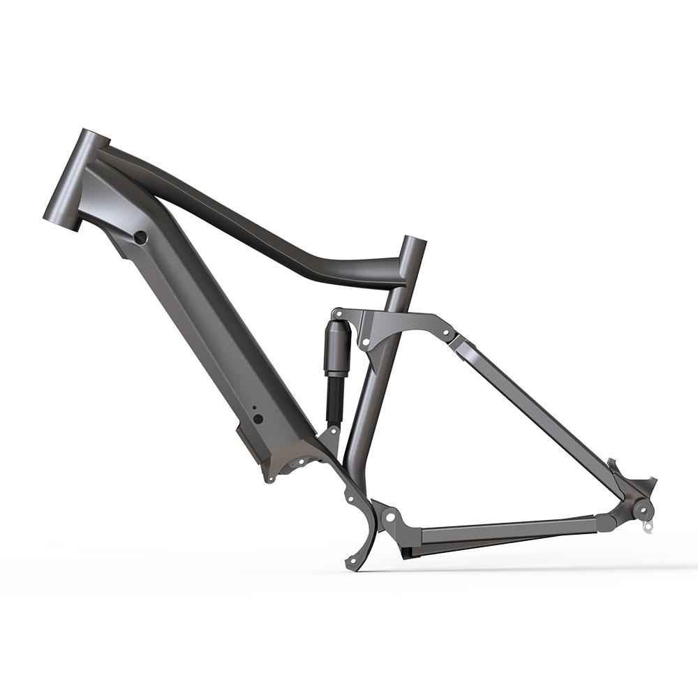 Fabricante de cuadros de bicicletas eléctricas de montaña con suspensión total Fabricante de cuadros de bicicletas eléctricas de montaña con suspensión total