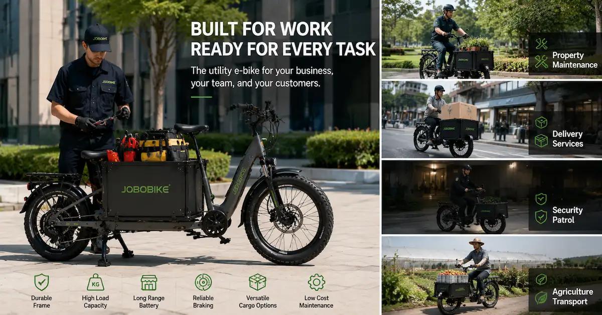Utility Electric Bike Manufacturer for Commercial Fleets: A 2026 Buyer’s Guide