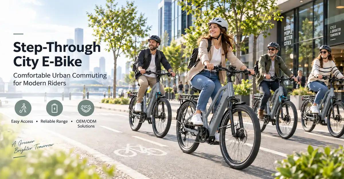 Step Through Electric Bike Supplier: A Practical OEM Sourcing Guide for Urban Brands, Distributors and Fleets